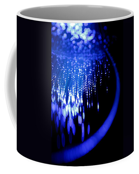 Abstract Coffee Mug featuring the photograph Walking on the Moon by Dazzle Zazz