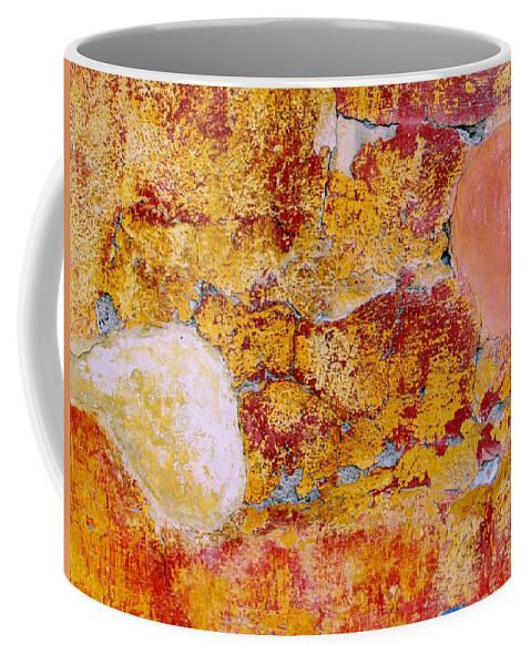 Texture Coffee Mug featuring the digital art Wall Abstract 3 by Maria Huntley