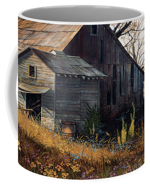 #faatoppicks Coffee Mug featuring the painting Warm Memories by Michael Humphries