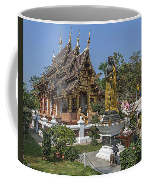 Scenic Coffee Mug featuring the photograph Wat Chedi Liem Phra Ubosot DTHCM0831 by Gerry Gantt