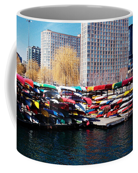 Toronto Coffee Mug featuring the photograph Water Colours by Nicky Jameson