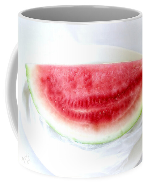 Watermelon Coffee Mug featuring the photograph Watermelon Summer by Louise Kumpf