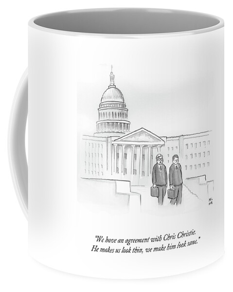 We Have An Agreement With Chris Christie Coffee Mug