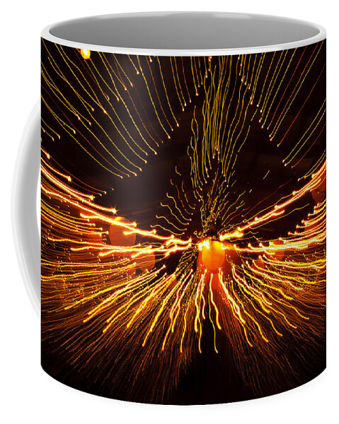 Lights Coffee Mug featuring the photograph Wedding Lights 5 by Rich Franco