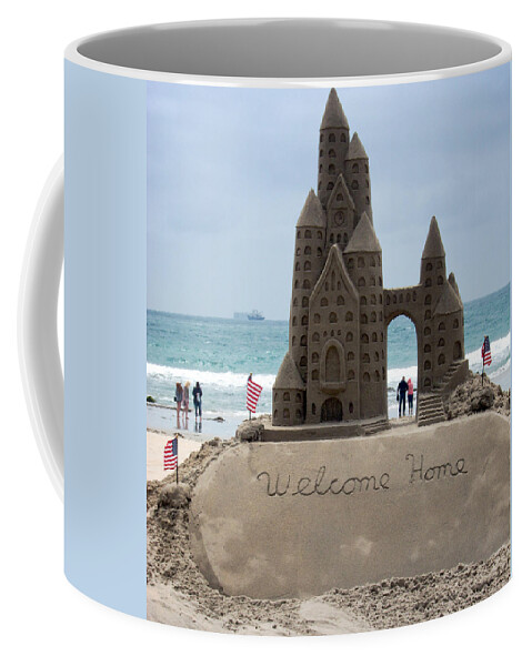 California Coffee Mug featuring the photograph Welcome Home by Mary Lee Dereske