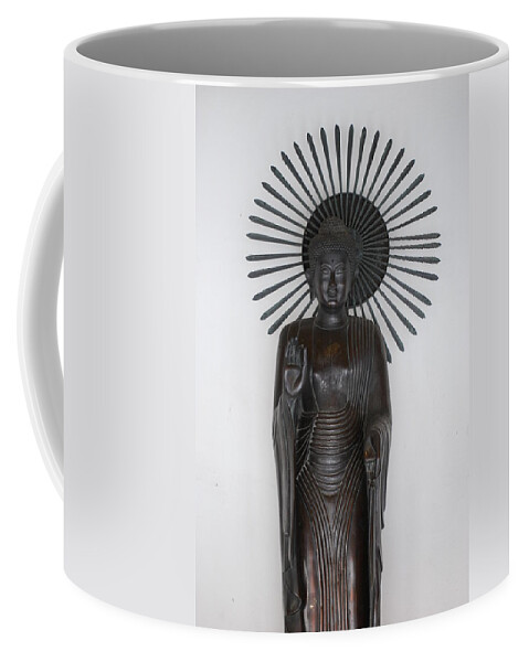 Buddha Coffee Mug featuring the photograph Welcome by Vince McCall