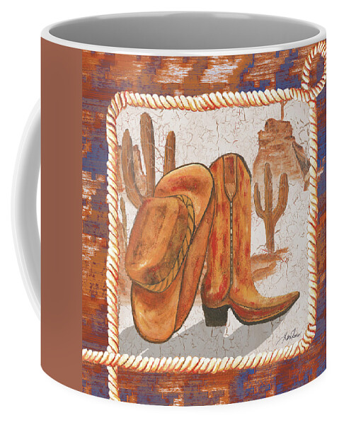 Western Art I Coffee Mug by Gina Ritter - Pixels