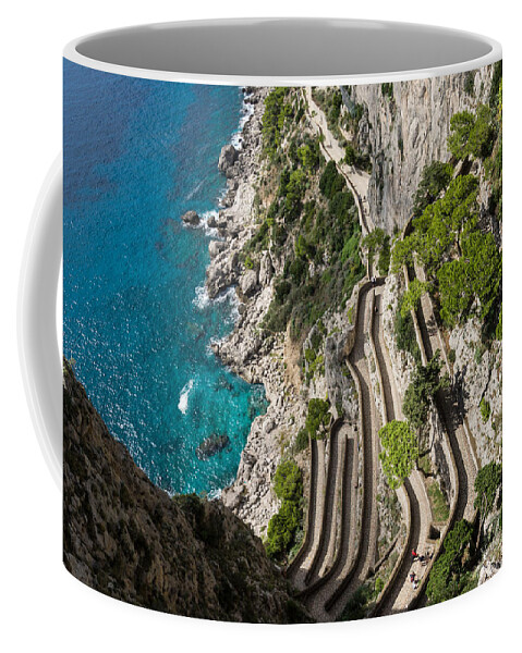 Via Krupp Coffee Mug featuring the photograph What It Takes to Get to the Beach Sometimes... by Georgia Mizuleva