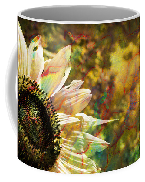Sunflower Coffee Mug featuring the photograph Whimsical Sunflower by Luke Moore