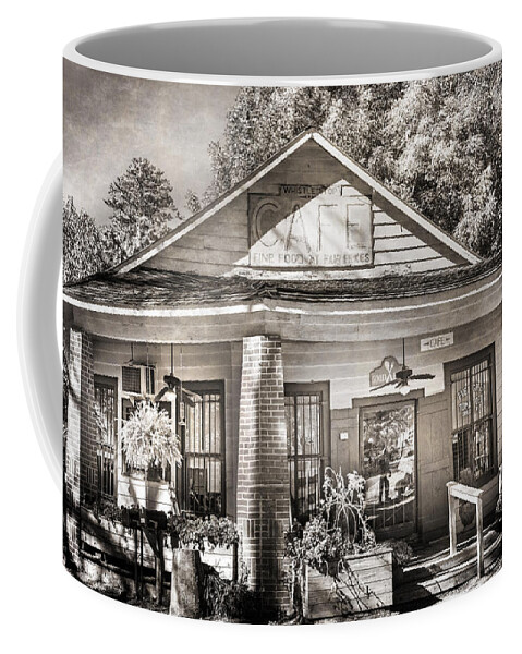 Whistle Stop Cafe Coffee Mug featuring the photograph Whistle Stop Cafe II by Mark Andrew Thomas