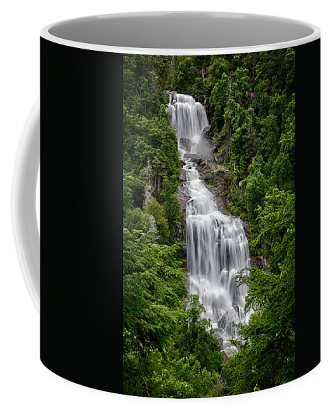 Whitewater Falls Coffee Mug featuring the photograph White Water Falls by John Haldane