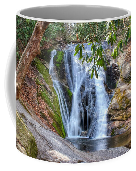 Widows Creek Falls Coffee Mug featuring the photograph Widows Creek Falls by Chris Berrier