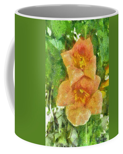 Bloom Coffee Mug featuring the painting Wild Flowers by Jeffrey Kolker