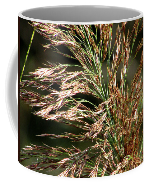 Wild Grass Coffee Mug featuring the photograph Wild Grasses I by Kimberly Mackowski