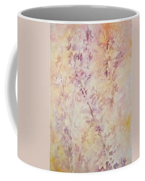 Watercolor Coffee Mug featuring the painting Wildflowers Three by Carolyn Rosenberger
