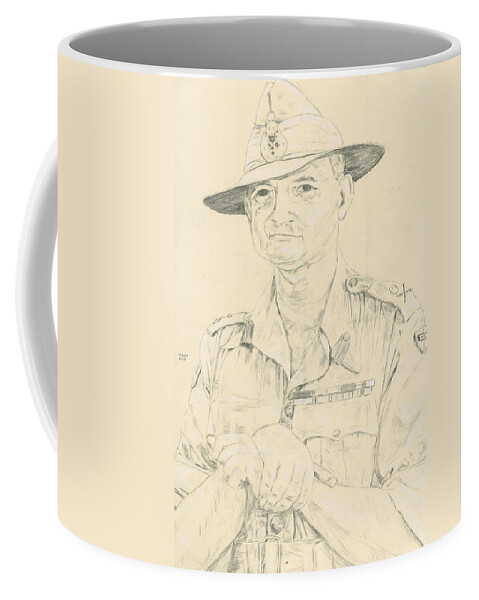 William J. Slim Coffee Mug by Dennis Larson - Pixels