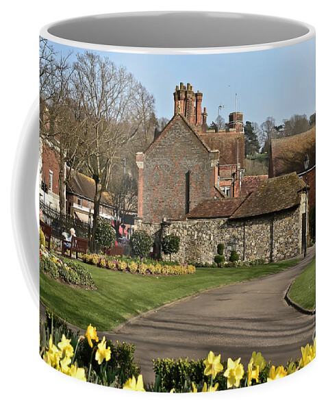 Travel Coffee Mug featuring the photograph Winchester Park by Elvis Vaughn
