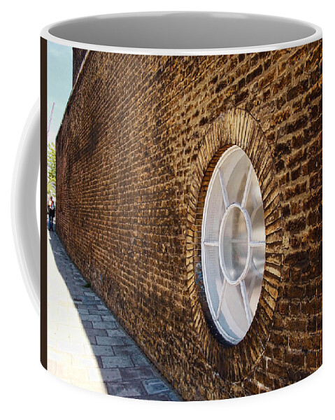 Wall Coffee Mug featuring the photograph Window Wall by Nicky Jameson