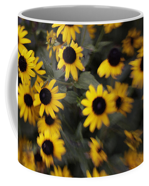 Flowers Coffee Mug featuring the photograph Windy Susan by Jean Macaluso