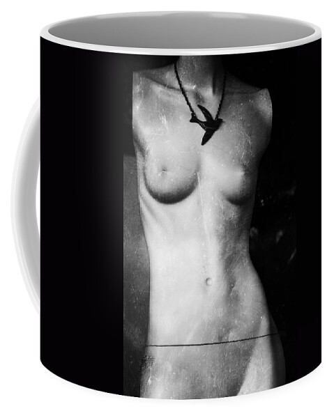 Street Photography Coffee Mug featuring the photograph Wings Left Nights by J C