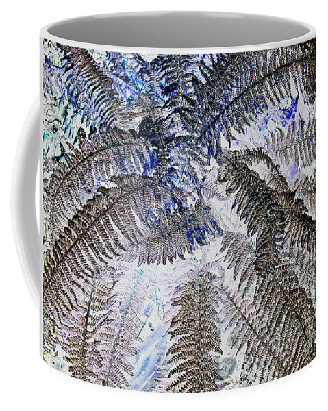 Heiko Coffee Mug featuring the photograph Winter Fern 2 by Heiko Koehrer-Wagner