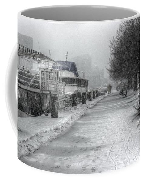Alone Coffee Mug featuring the photograph Winter Snow Storm II by Nicky Jameson