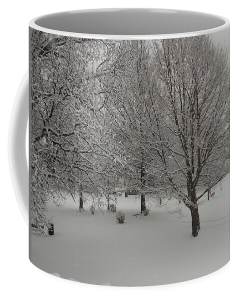 Malden Coffee Mug featuring the photograph Winter Solitude by Catherine Gagne