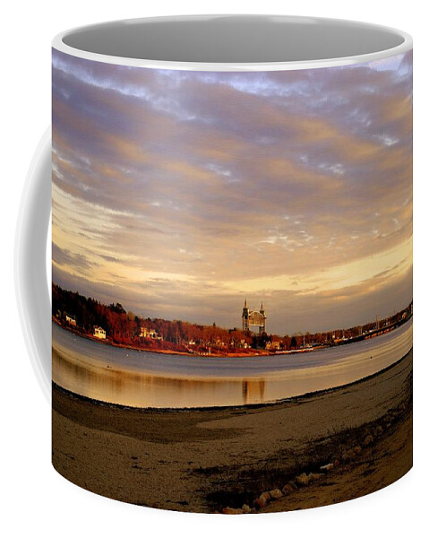 Bourne Coffee Mug featuring the photograph Winter Sunset by Marysue Ryan