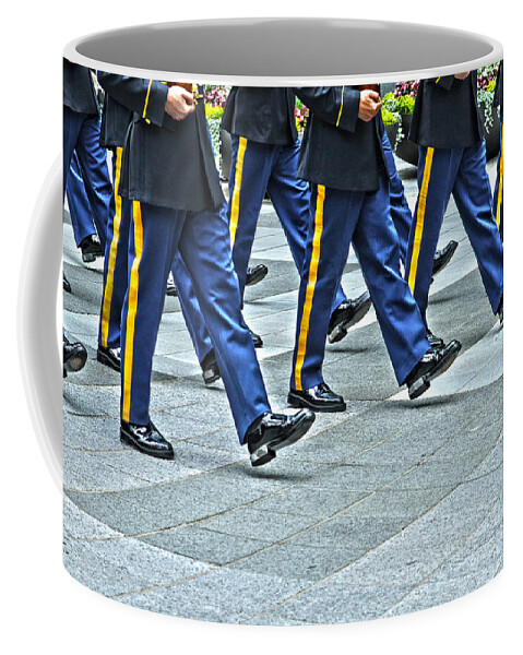 Honor Guard Coffee Mug featuring the photograph With Honor by Karol Livote