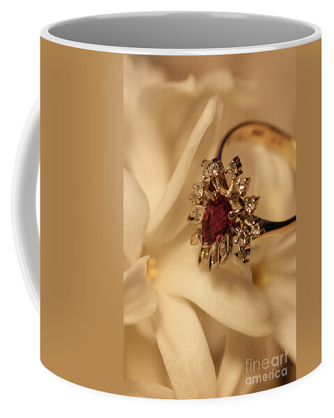 Flower Coffee Mug featuring the photograph With Love by Joy Watson