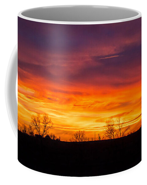 Sunset Coffee Mug featuring the photograph Within the Clouds by Holden The Moment