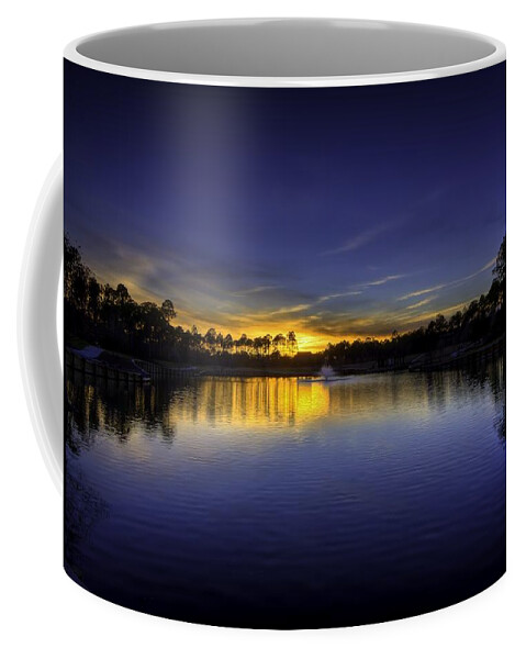 St James Coffee Mug featuring the photograph Woodland Park Sunset by Nick Noble