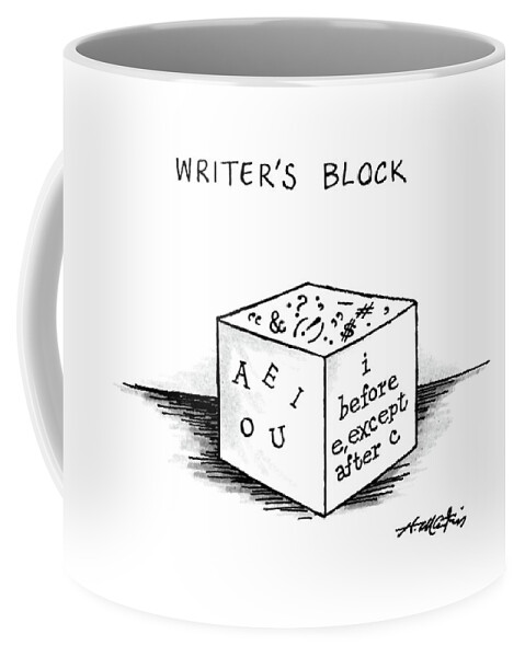 Writer's Block Coffee Mug