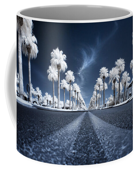Infrared Coffee Mug featuring the photograph X by Sean Foster