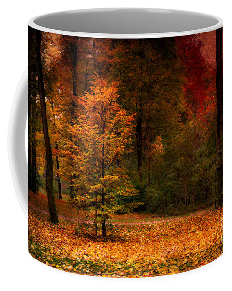Autumn Coffee Mug featuring the photograph Youth by Hannes Cmarits