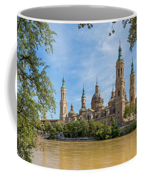 Photography Coffee Mug featuring the photograph Zaragoza, Zaragoza Province, Aragon by Panoramic Images