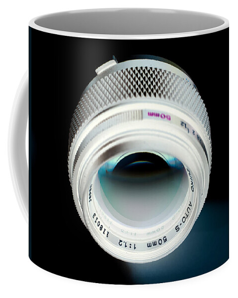 Zuiko Coffee Mug featuring the photograph Zuiko 50mm f1.2 by Hakon Soreide
