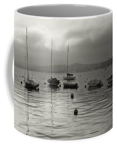 Lake Zurich Coffee Mug featuring the photograph Zurich by Shirley Radabaugh