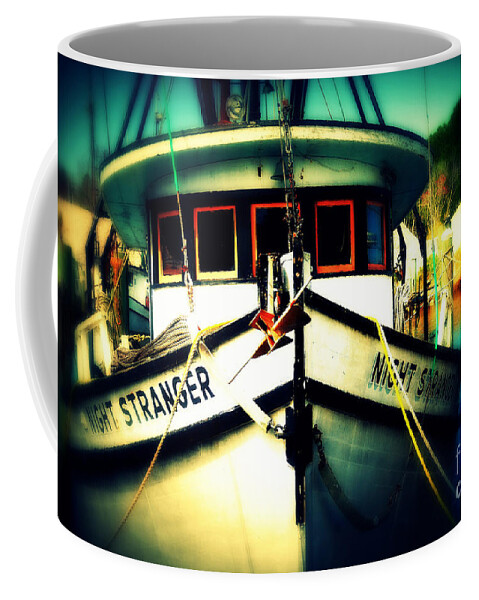 Night Stranger Coffee Mug featuring the photograph Back in the Harbor #1 by Susanne Van Hulst