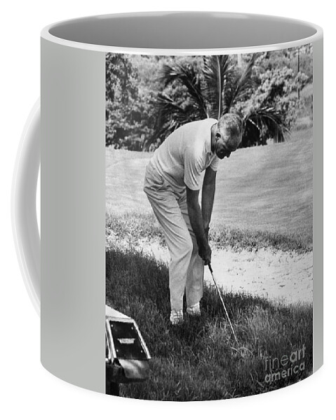 1964 Coffee Mug featuring the photograph Barry Goldwater (1909-1998) #1 by Granger
