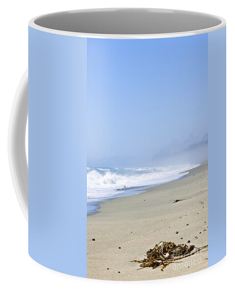 Pacific Coffee Mug featuring the photograph Coast of Pacific ocean in Canada 2 by Elena Elisseeva