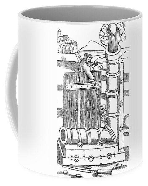 History Coffee Mug featuring the photograph De Re Militari Ancient Warfare #2 by Photo Researchers