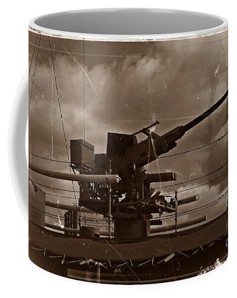 Australia Coffee Mug featuring the photograph HMAS Castlemaine 5 #1 by Blair Stuart