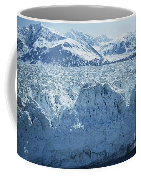 Glacier Coffee Mug featuring the photograph Hubbard Glacier #1 by Joseph Rychetnik
