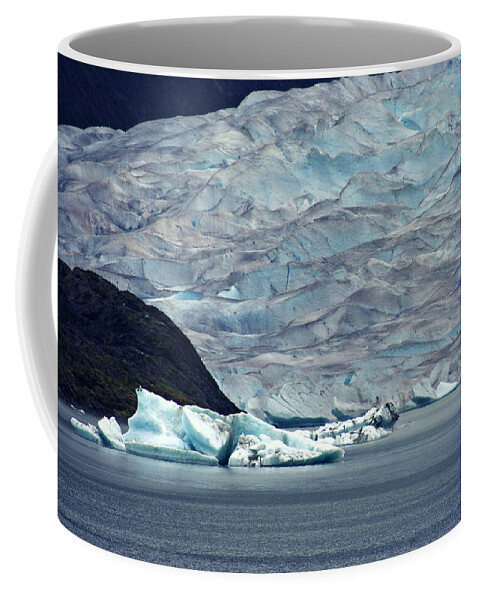 Glacier Coffee Mug featuring the photograph Mendenhall Glacier by Marilyn Wilson