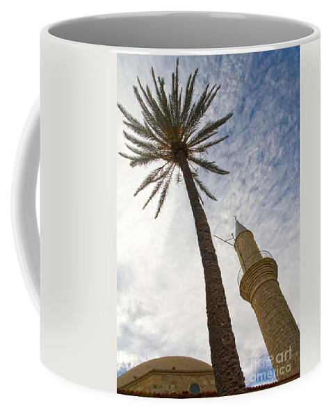 Minaret Coffee Mug featuring the photograph Minaret #1 by Stelios Kleanthous