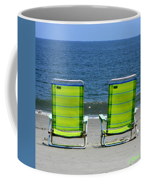 Beach Coffee Mug featuring the photograph Summer in the South by Leslie Revels