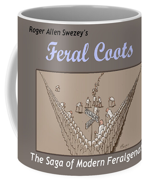  Coffee Mug featuring the digital art Title Page #1 by R Allen Swezey
