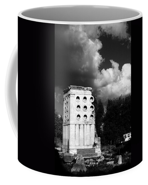 Tomb Coffee Mug featuring the photograph Italy, Rome - Tomb of Eurysaces the Baker by Fabrizio Troiani