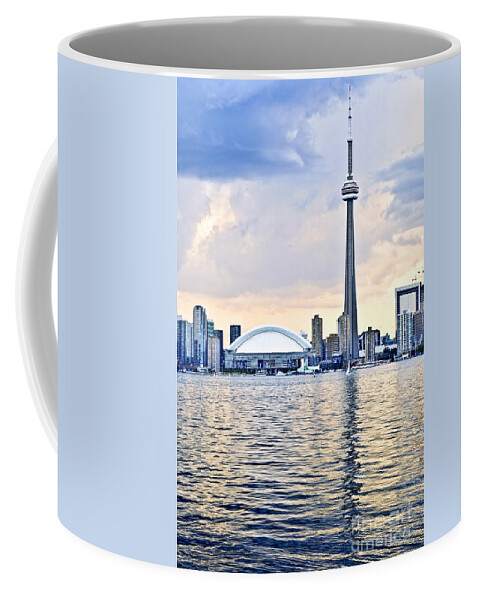 Toronto Coffee Mug featuring the photograph Toronto skyline 15 by Elena Elisseeva